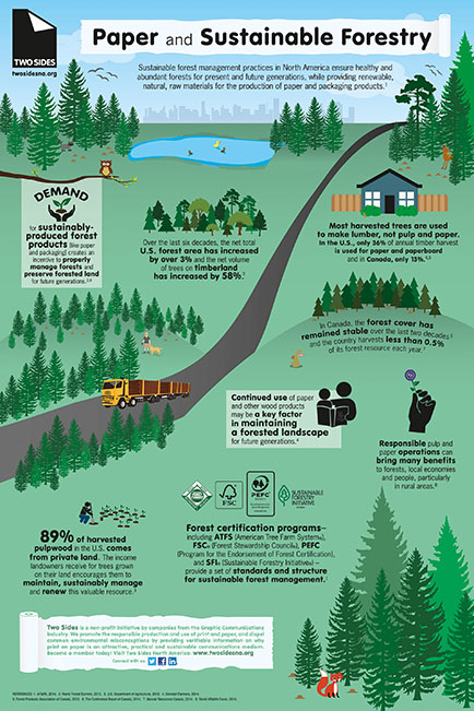 Paper And Sustainable Forestry, Canon, two sides, Owens Business Machines