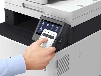 mfp secure login, canon, Owens Business Machines